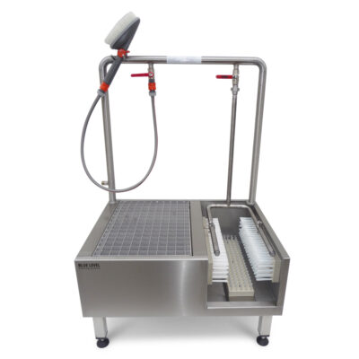 Stainless steel boot washer Pro