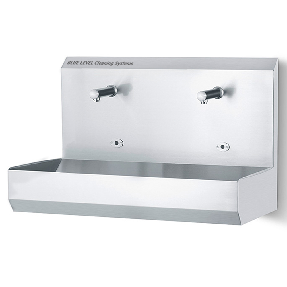 Sensor-Activated Hand Wash Trough, 2-6, Stainless Steel - Image 2