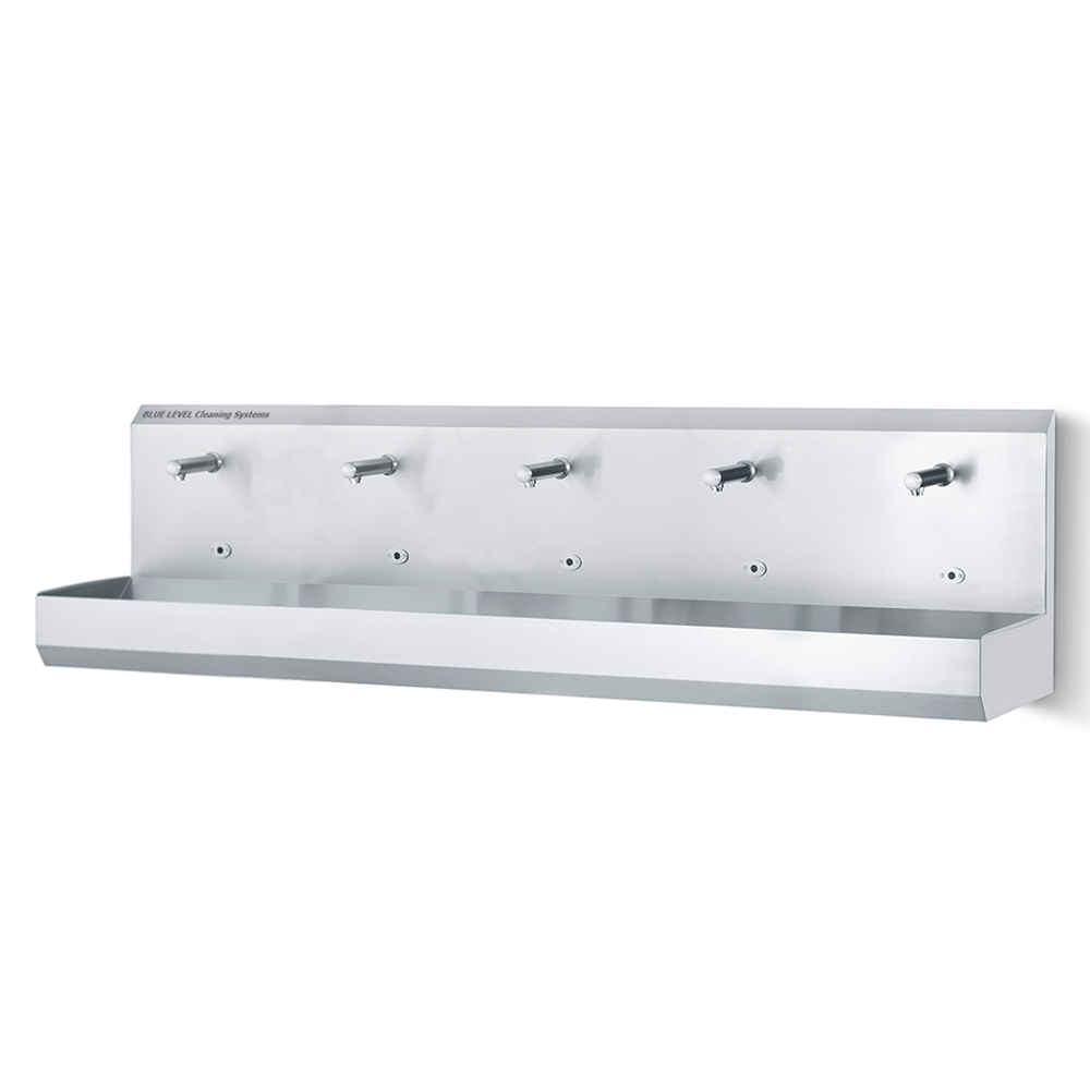 Sensor-Activated Hand Wash Trough, 2-6, Stainless Steel - Image 4