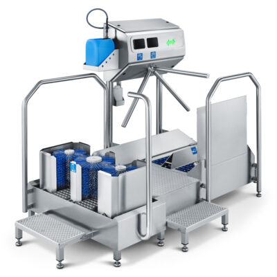 PROFI Compact hygiene station with boot cleaning