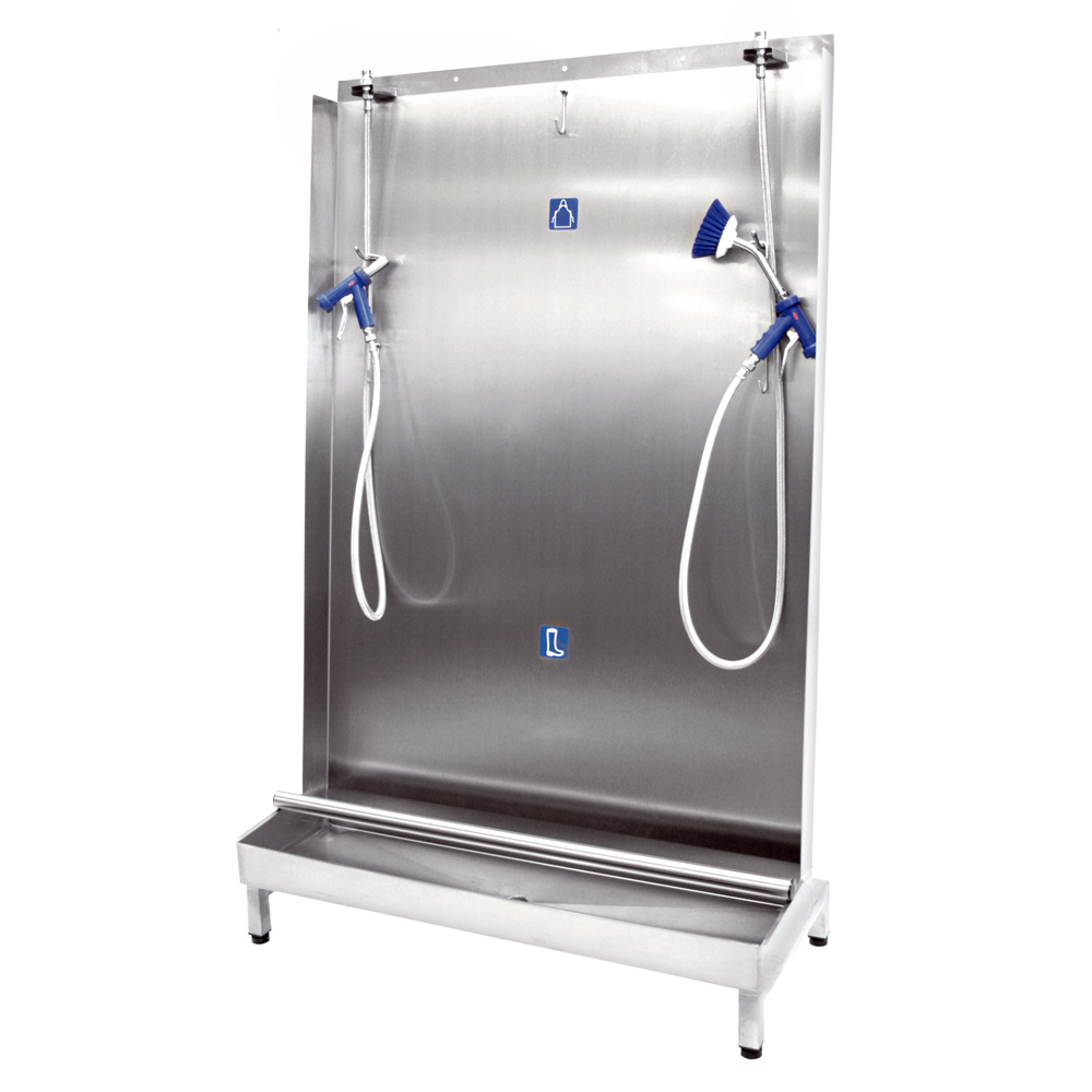 Boot and apron wash station i