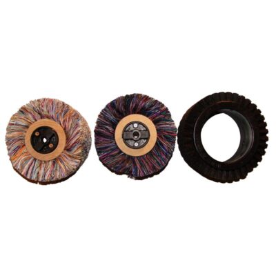 Replacement brush set for type II shoe shine machine