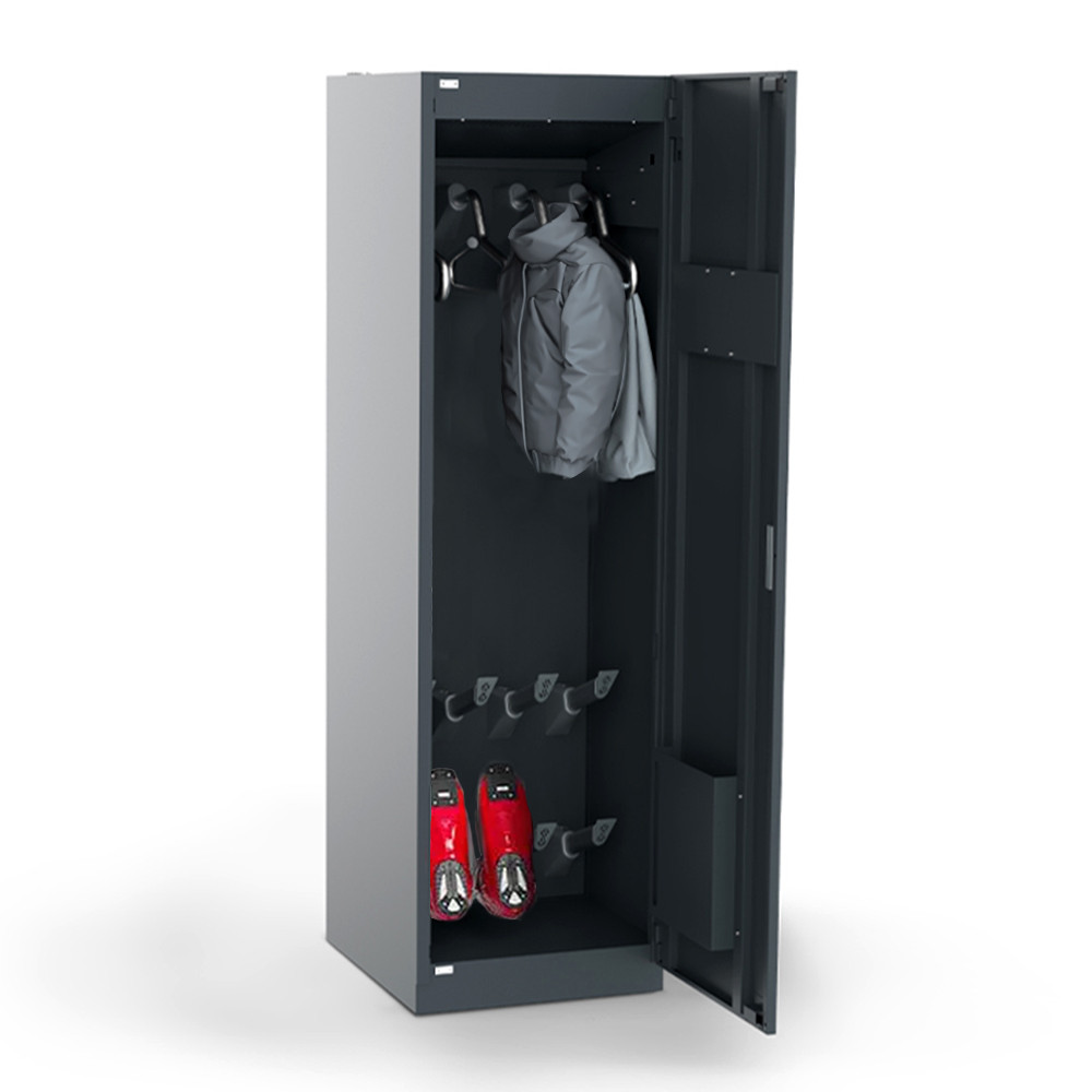 4-tier workwear drying cabinet with condensation drying - Image 2