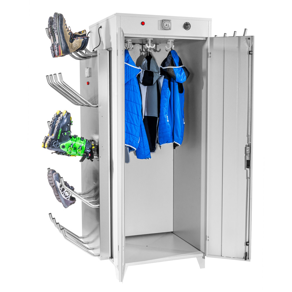 Drying cabinet for clothes and shoes