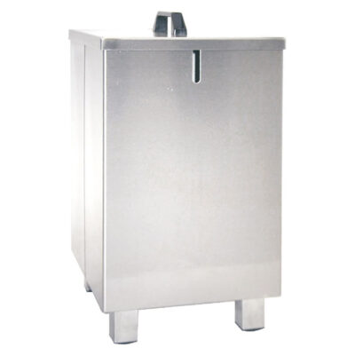 Lockable canister holder for 1 x 24 L - stand with lid
