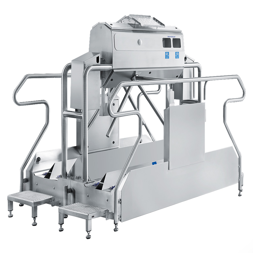 Double-lane hygiene station PRO Compact