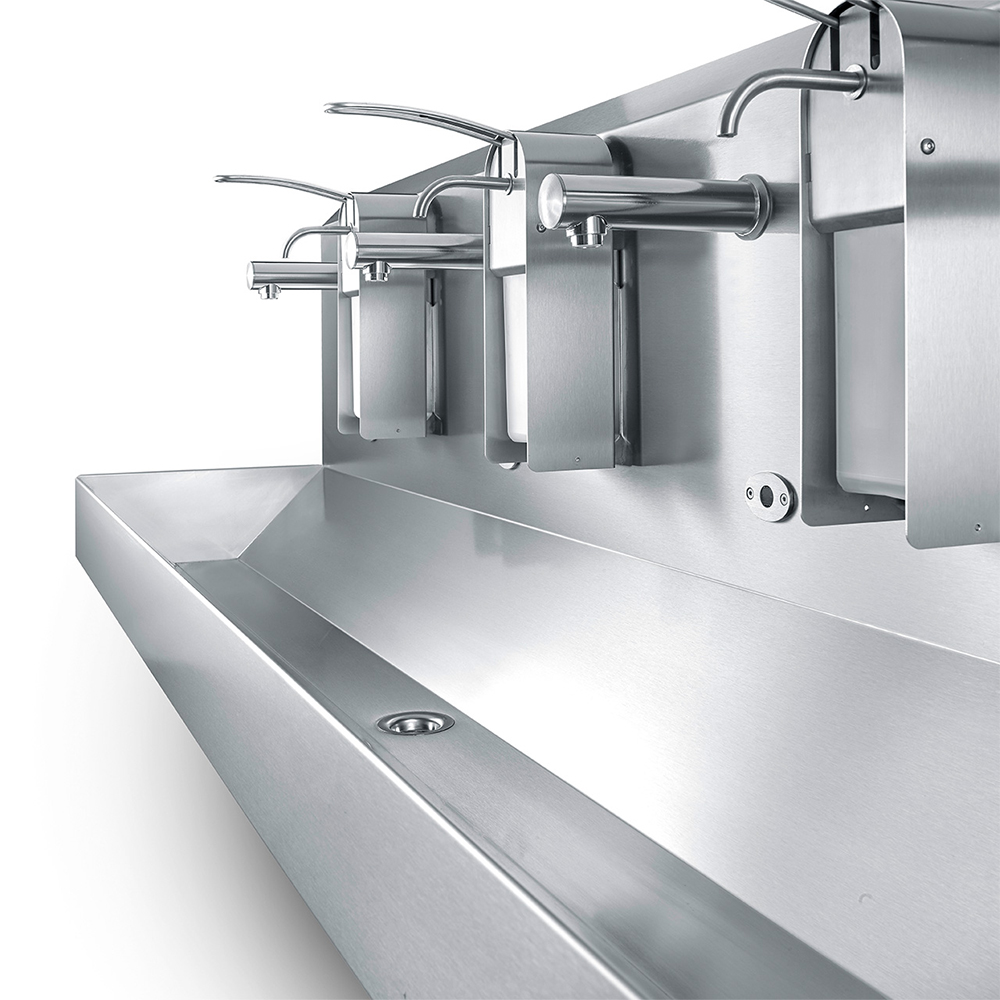 Sensor-activated stainless steel hand wash trough 2–6 - Image 6
