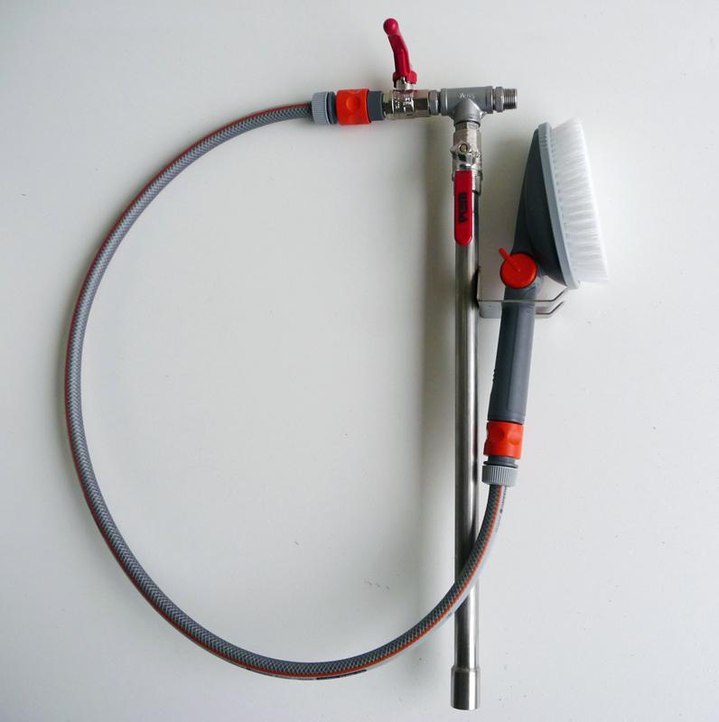 Stainless Steel Boot Cleaner with Collection Tray - Image 4