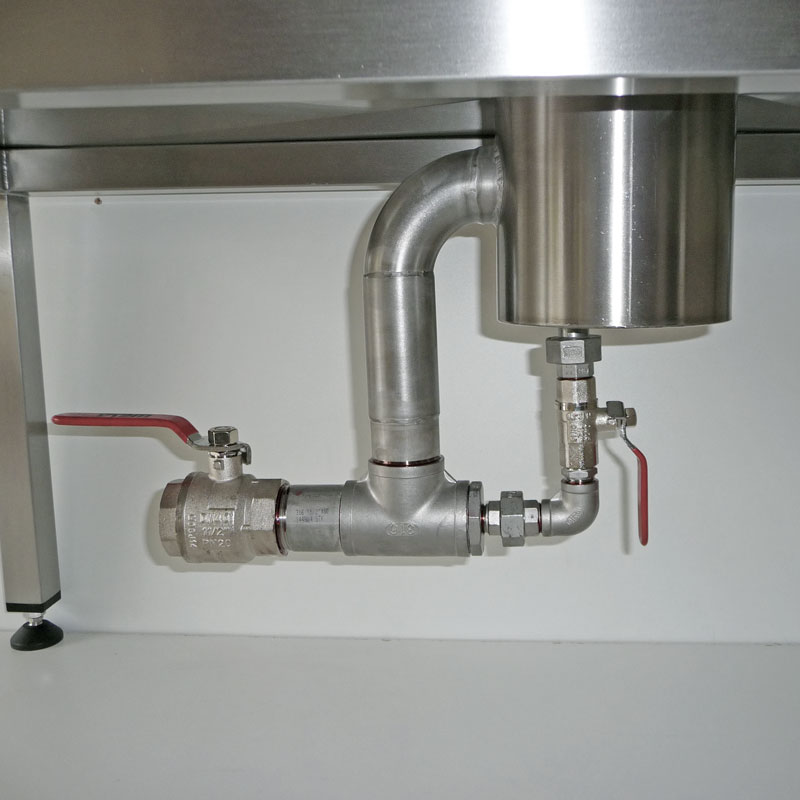 Stainless steel workshop sink - Image 4