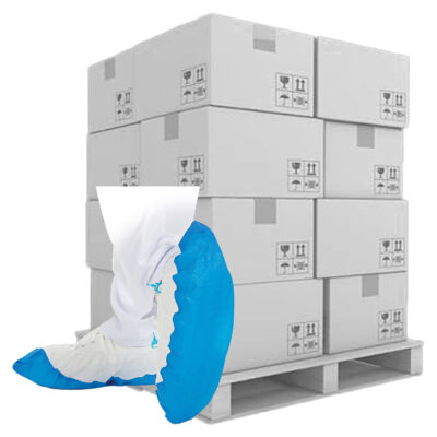 Shoe covers with strong CPE sole