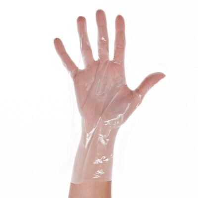 CPE Disposable Gloves, Powder-Free, 2,000 pieces
