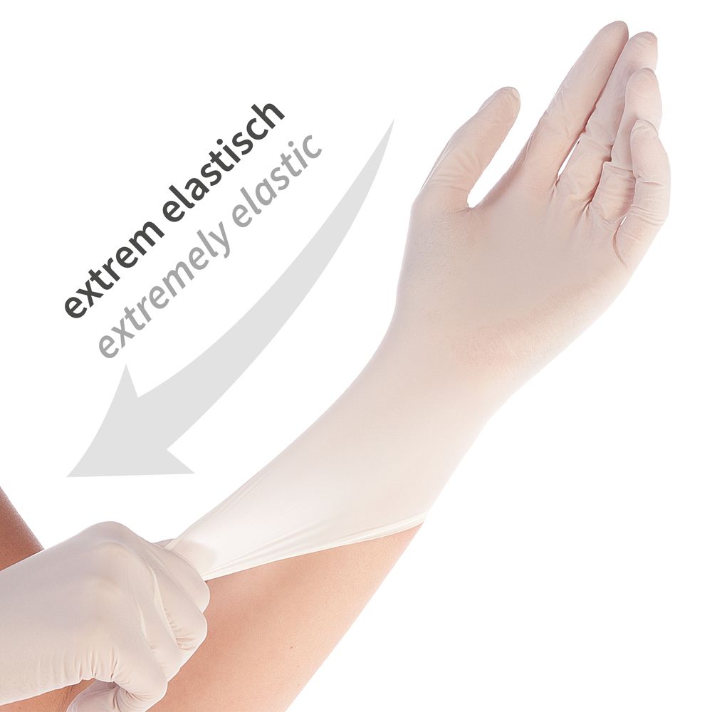 Powder-free stretchable disposable nitrile gloves pack of 1000 - Image 2