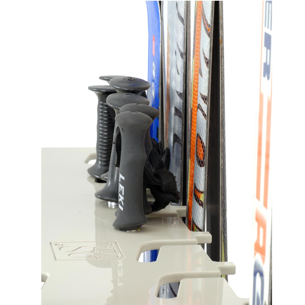 Freestanding ski rack for 18–32 pairs - Image 3