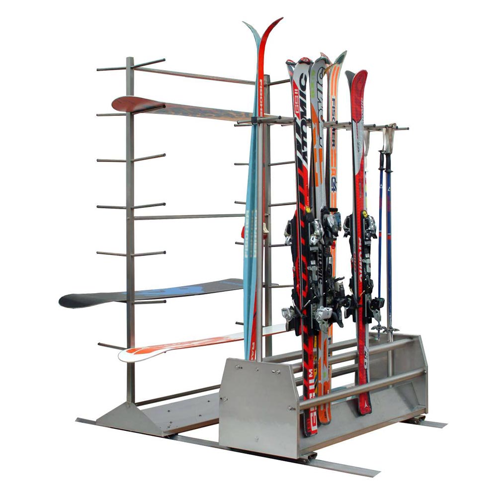 Freestanding Ski Rack for 18–32 Pairs - Image 2