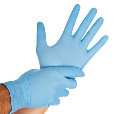 Sensitive powder-free vinyl gloves pack of 1000