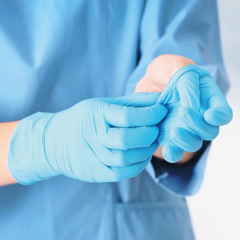 Sensitive powder-free vinyl gloves pack of 1000 - Image 3