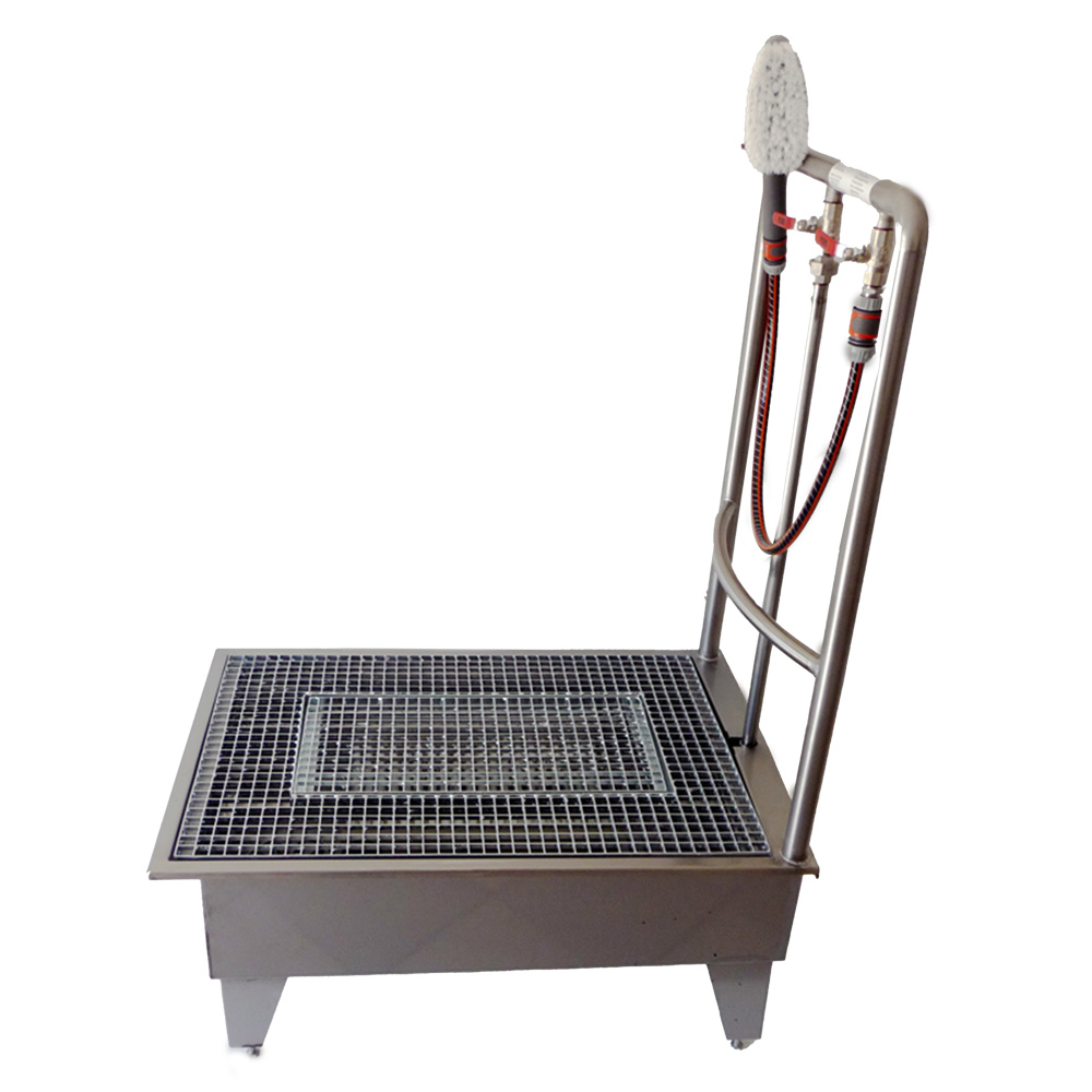 Stainless steel shoe cleaning machine built-in version - Image 3