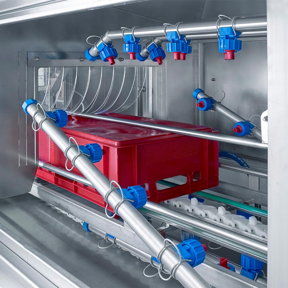 Euro-standard crate washing system for 350 crates per hour - Image 4